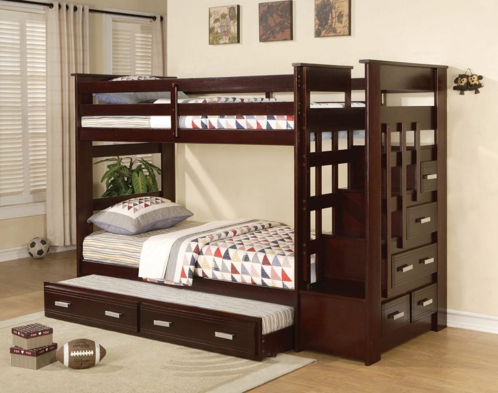 allentown espresso bunk bed