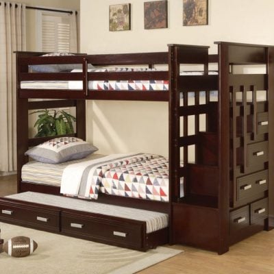 allentown espresso bunk bed