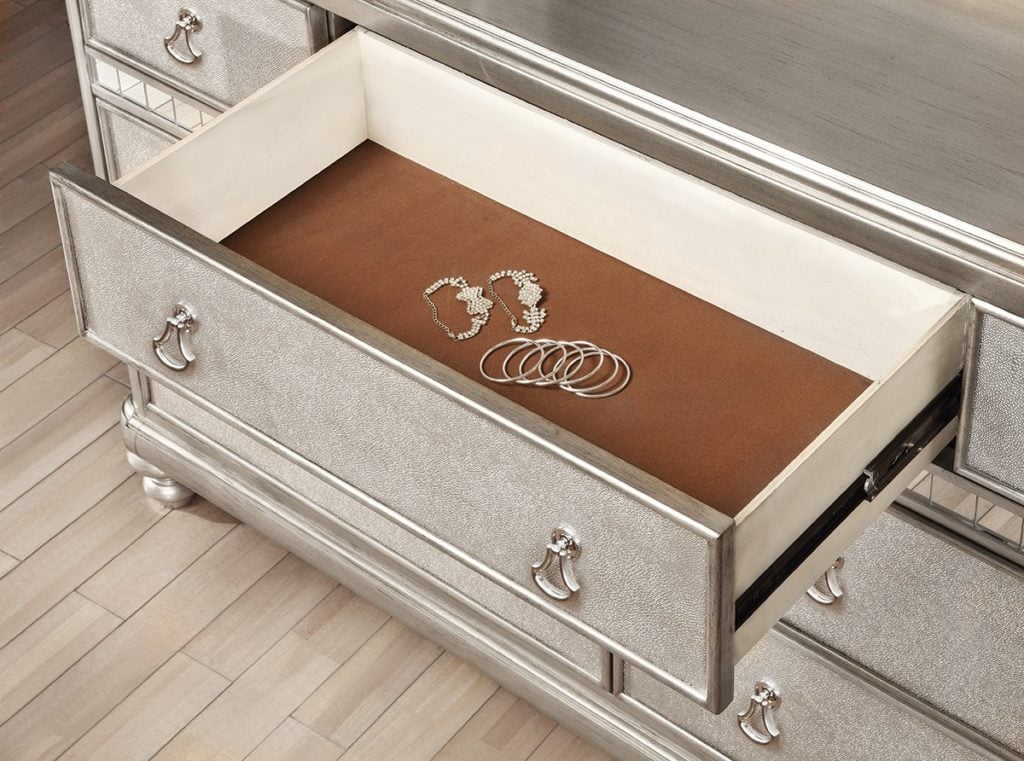Platinum silver dresser