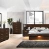 jessica 200711 coaster platform bedroom set