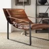 Quoba Modern Industrial Accent Chair