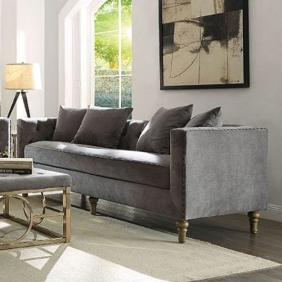 Sidonia Modern Low Back Sofa Set