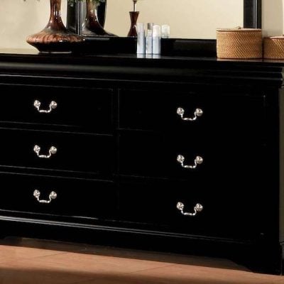 louis phillipe acme dresser black 19505