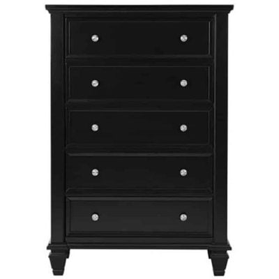 sandy beach coaster black 365713-2-L