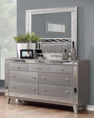 leighton coaster dresser mirror 204924