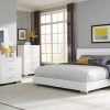 White LED Bedroom Set