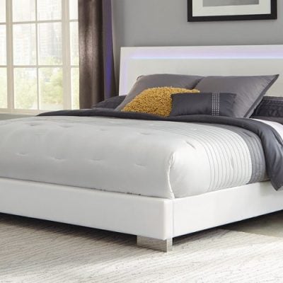 White LED Bed