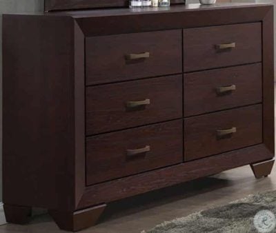 kauffman dresser cocoa brown 204393