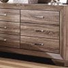 kauffman taupe dresser 204193