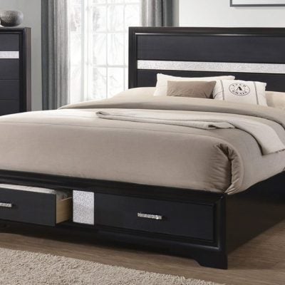 miranda bed black 206361Q-206362-206363-206364-206365