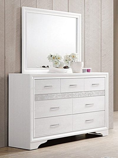 Miranda Glam Rhinestones Bedroom Set - Image 5