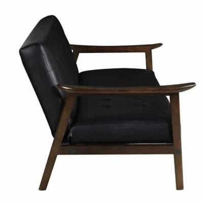 360059 black adjustable sofa bed futon coaster