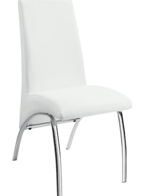 121573 white side chair