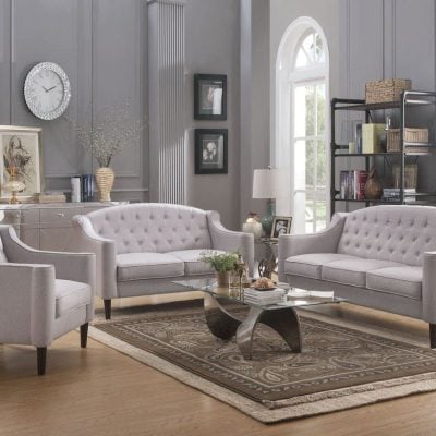 freesia sofa loveseat chair acme 52715