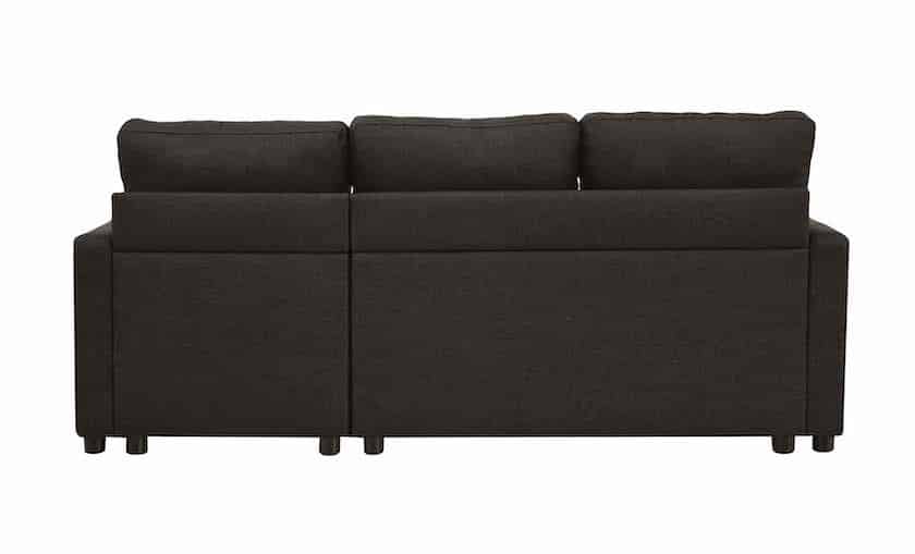 Hilton Charcoal Linen Sectional Sofa KFROOMS Coaster