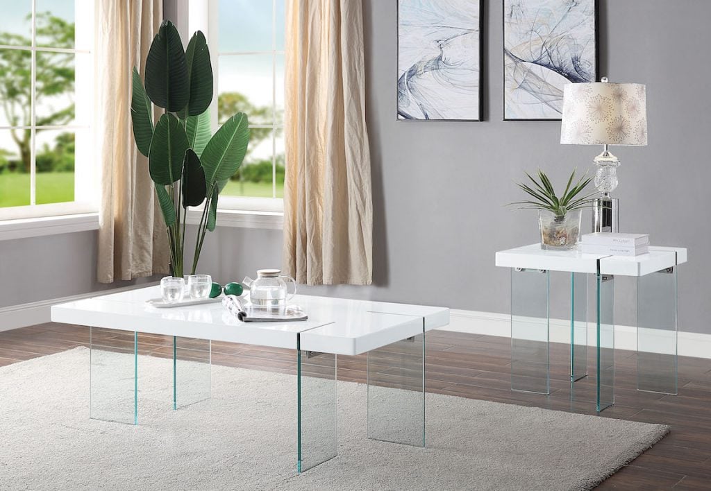 noland coffee table acme 81460