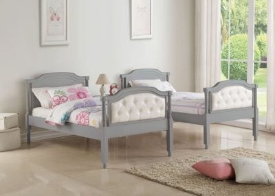 pearlie acme twin bunk bed 37690+37693