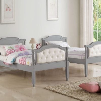 pearlie acme twin bunk bed 37690+37693