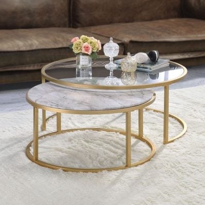 shanish nesting coffee table 81110