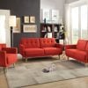 sisilla red living room acme 52660