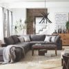 Gray Modular Cloud Sectional Sofa