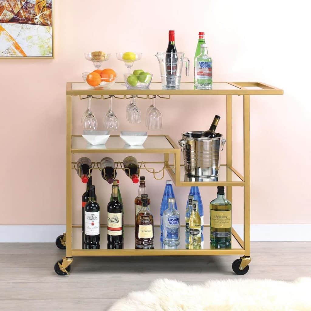 adamsen Gold Bar cart 98354