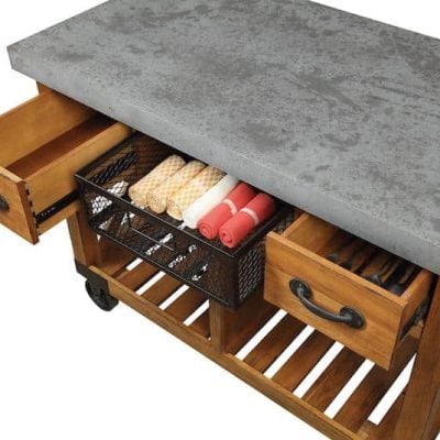 kailey kitchen cart acme 98182_AV