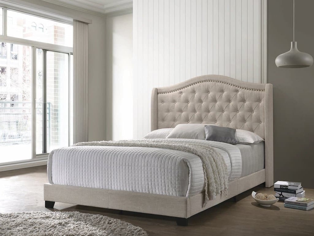 sonoma beige coaster bed 310073Q