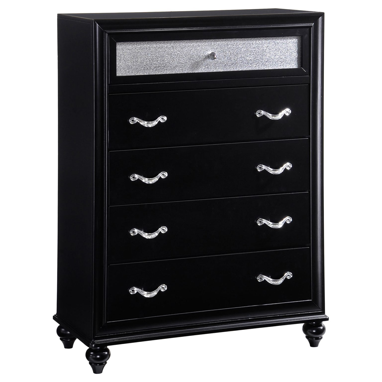 Barzini II Glam Black Chest