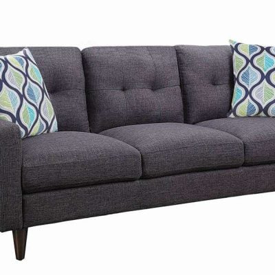 552001 Watsonville Tufted Back Sofa Grey