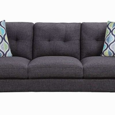 552001 Watsonville Tufted Back Sofa Grey