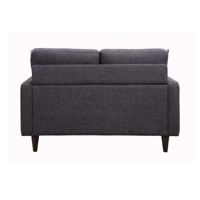 552002 Watsonville Tufted Back Loveseat Grey