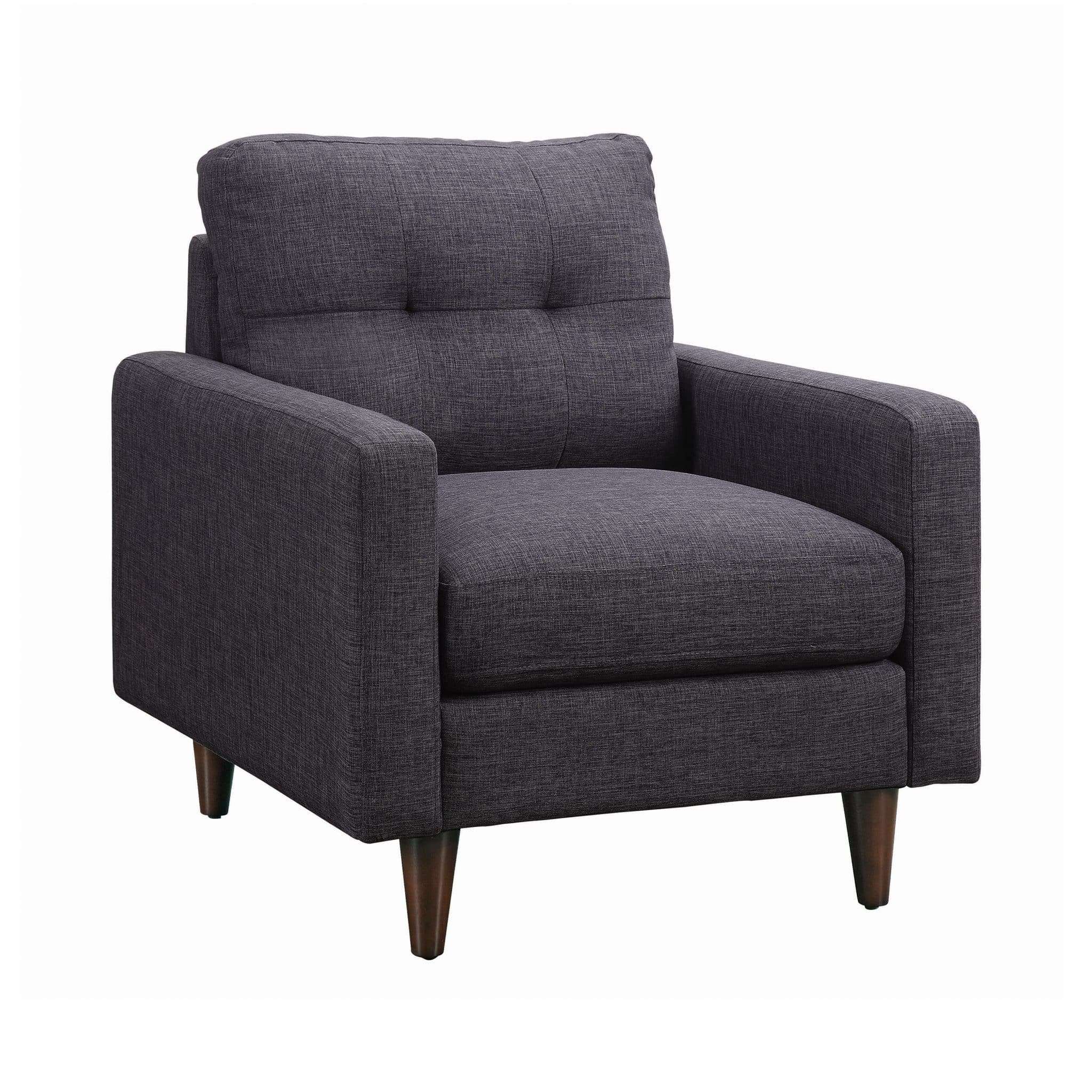 552003 Watsonville Tufted Back Chair Grey
