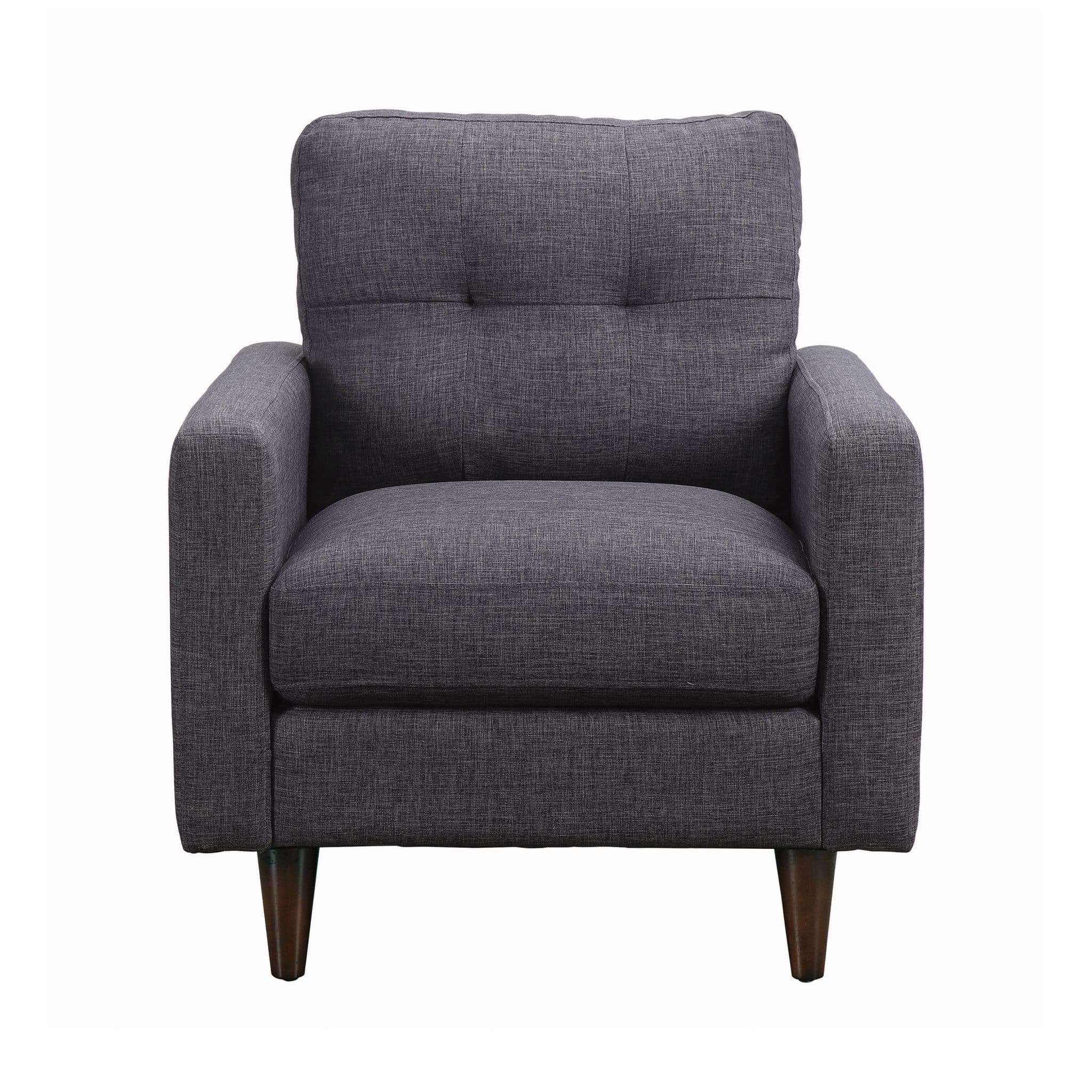 552003 Watsonville Tufted Back Chair Grey
