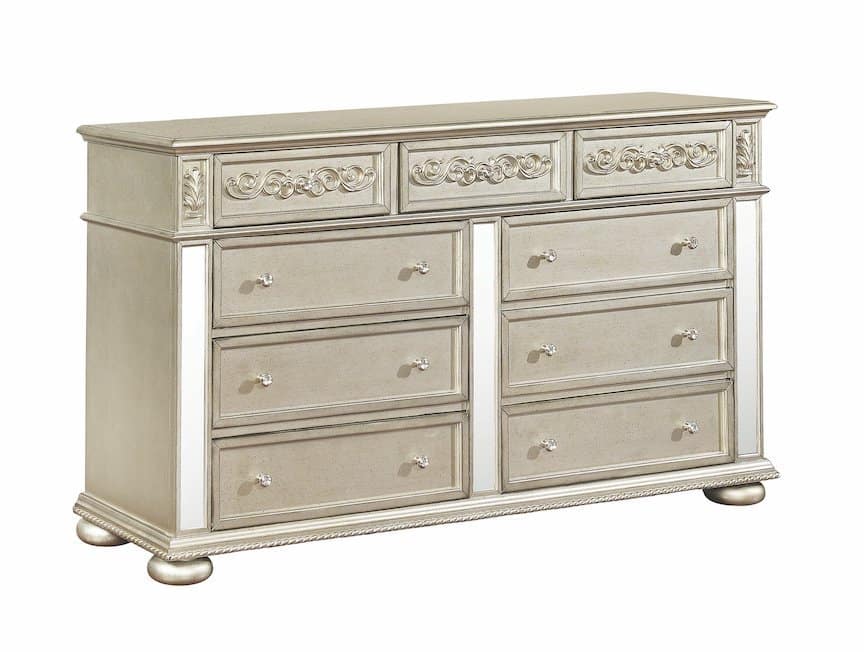 heidi metallic dresser coaster222733_1