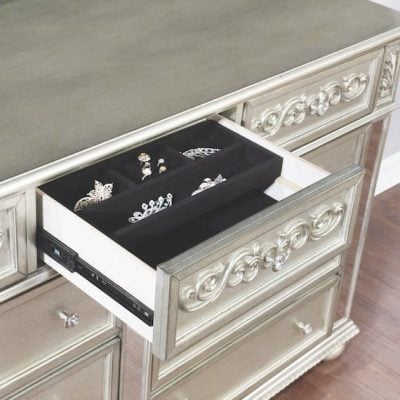 heidi metallic dresser coaster222733_10