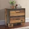 sidney natural wood nightstand coaster 223142