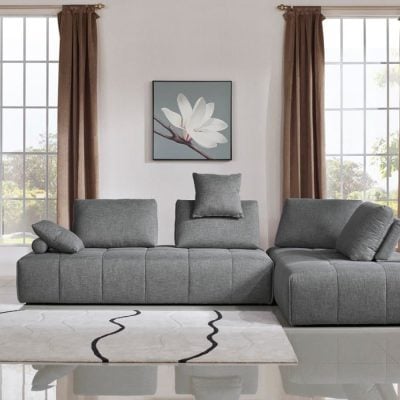 edgar grey sectional sofa