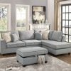 6543-poundex-light-gray-sectional-sofa
