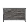 Vidalia Rustic Gray Wood Dresser