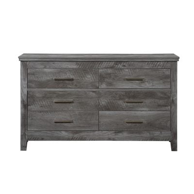 Vidalia Rustic Gray Wood Dresser