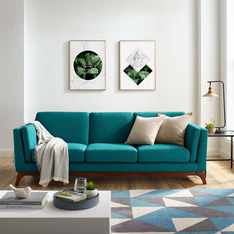 Chance teal couch