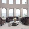 Avonlea brown velvet sofa set 509151