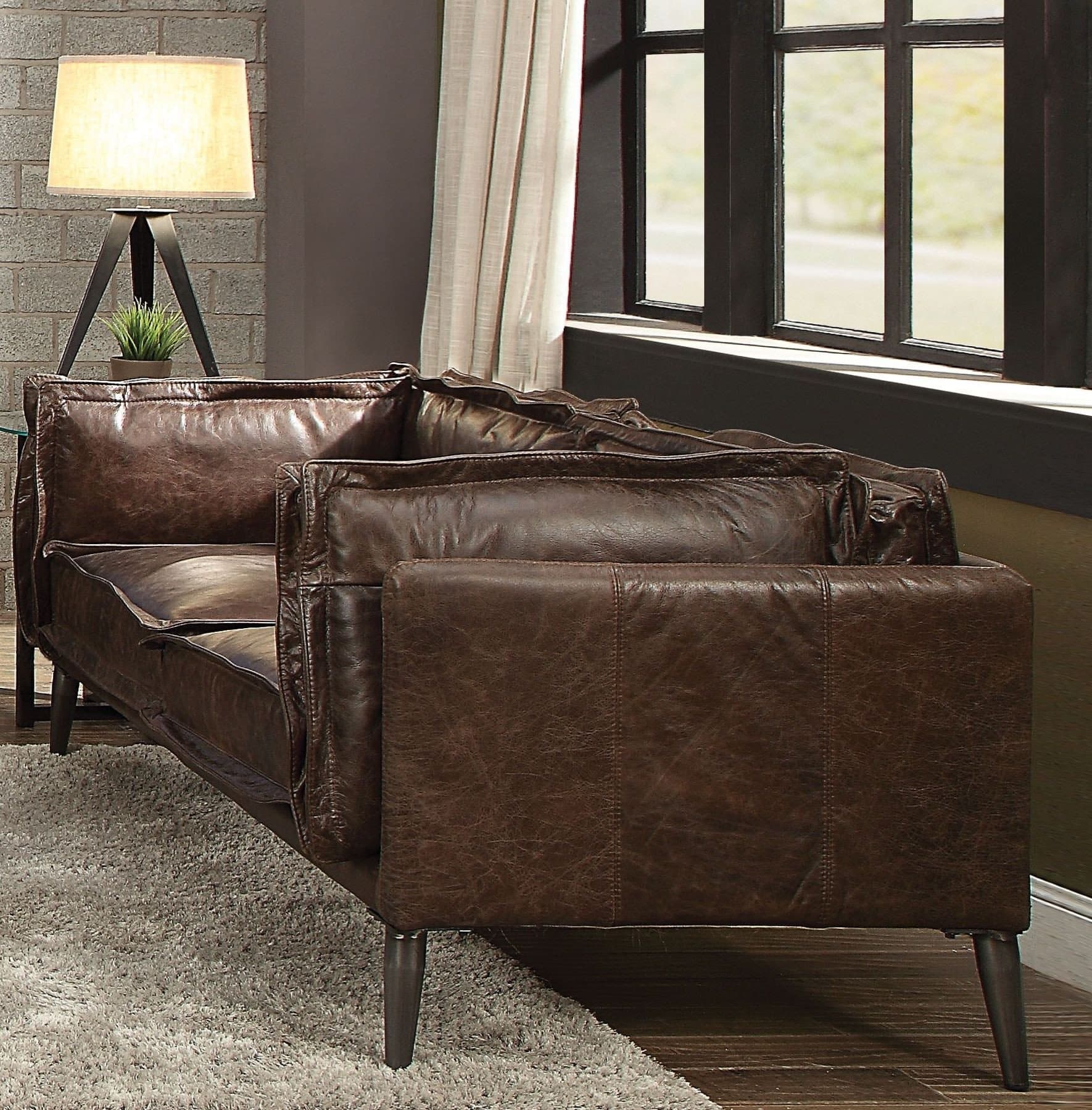 Porchester 100 Top Grain Leather Sofa KFROOMS Free Delivery
