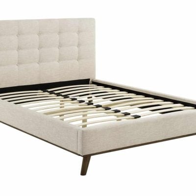 Mckenzie tufted platform bed