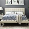 Julia Fabric Platform Bed