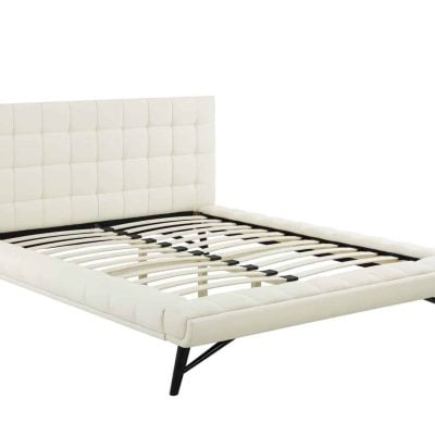 Julia Fabric Platform Bed