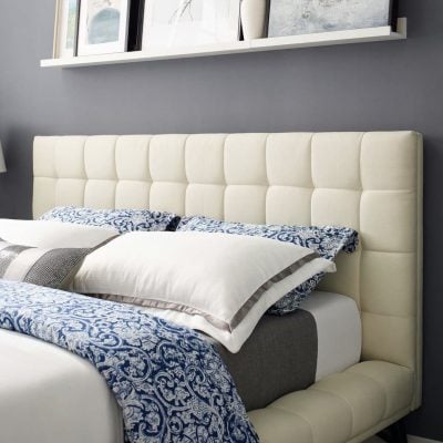 Julia Fabric Platform Bed