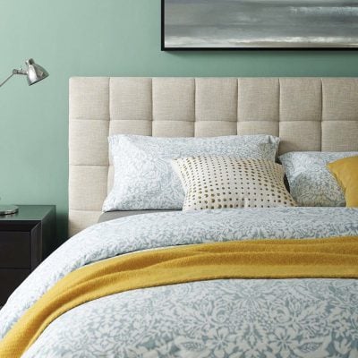 Julia Fabric Platform Bed