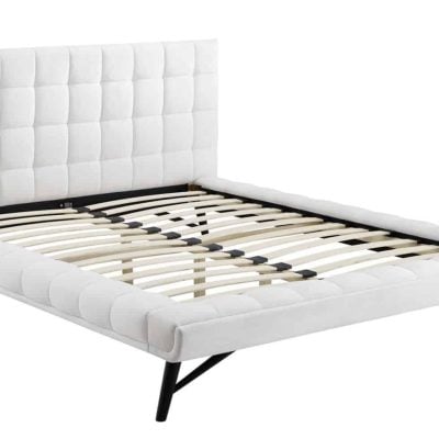 Julia Fabric Platform Bed